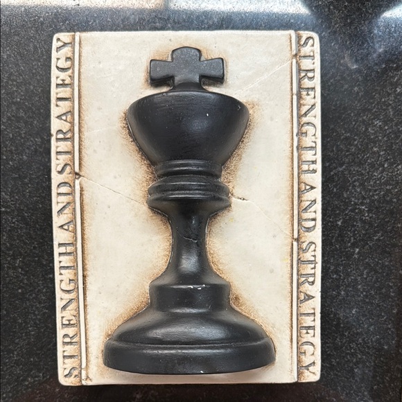 Sid Dickens Black Chess Piece Tile - Picture 1 of 7